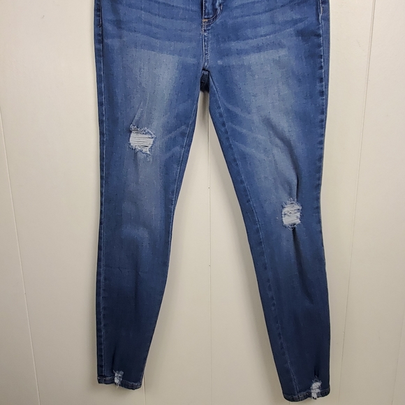 D. Jeans factory  distressed  jegging size 6 - Picture 8 of 13